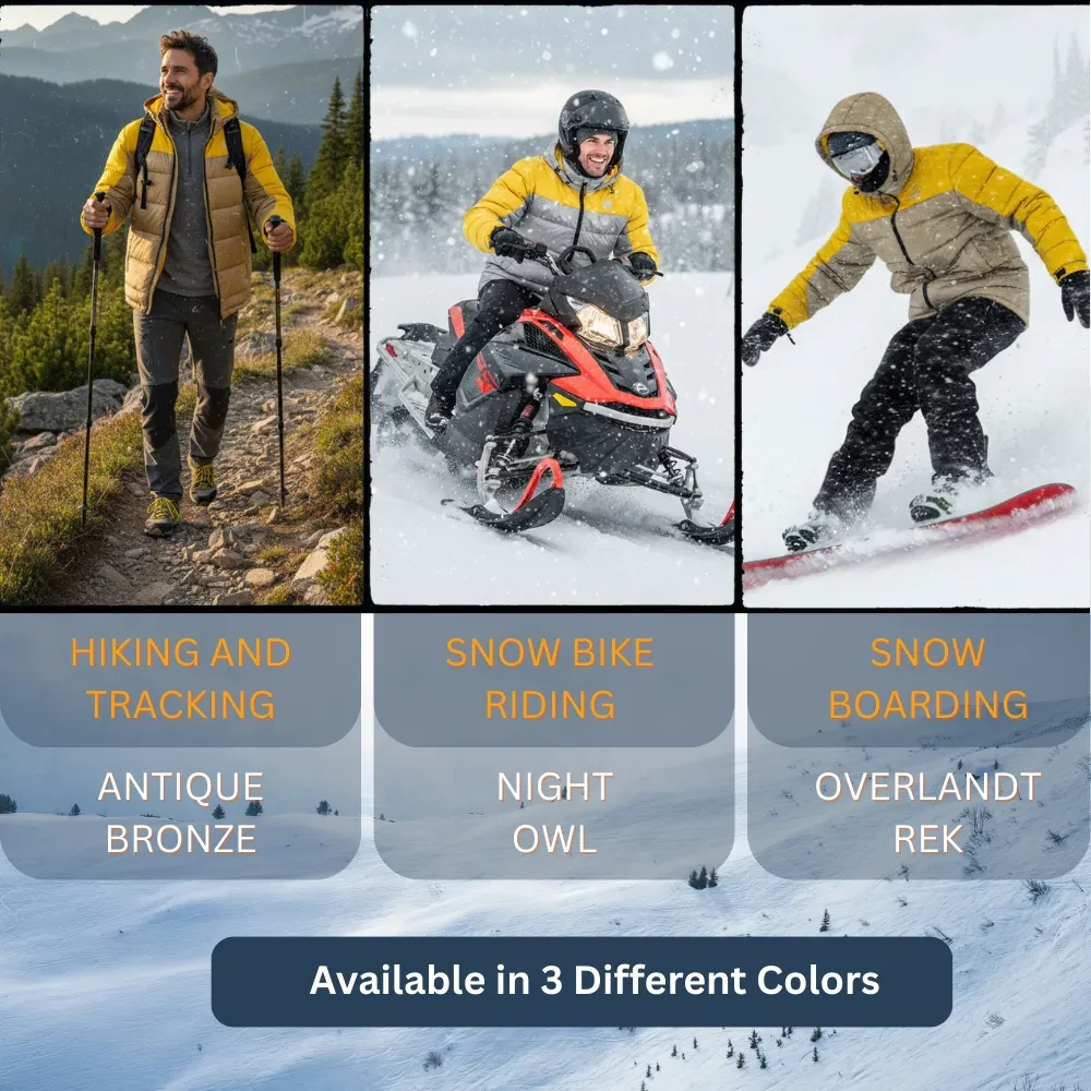 Thermochrome Color-Changing Ski Jacket — Warmth up to -10°C - View 7